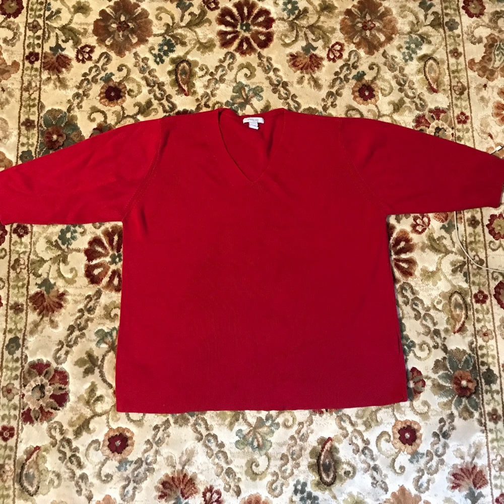 V-neck sweater