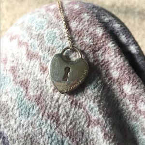 Tiffany's heart lock necklace