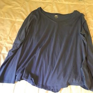 Old Navy Relax fit long sleeve Tee in periwinkle