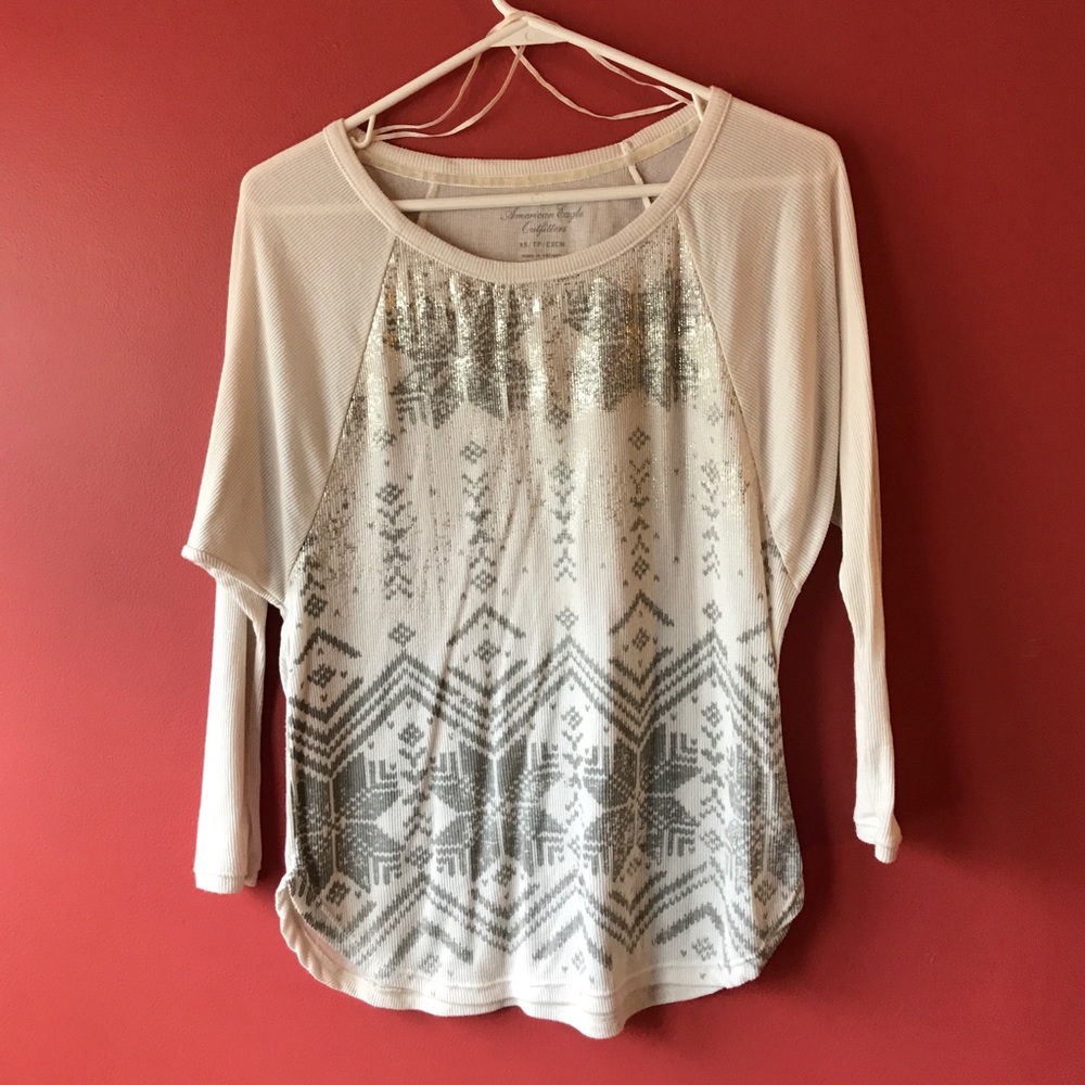 American eagle cozy shirt