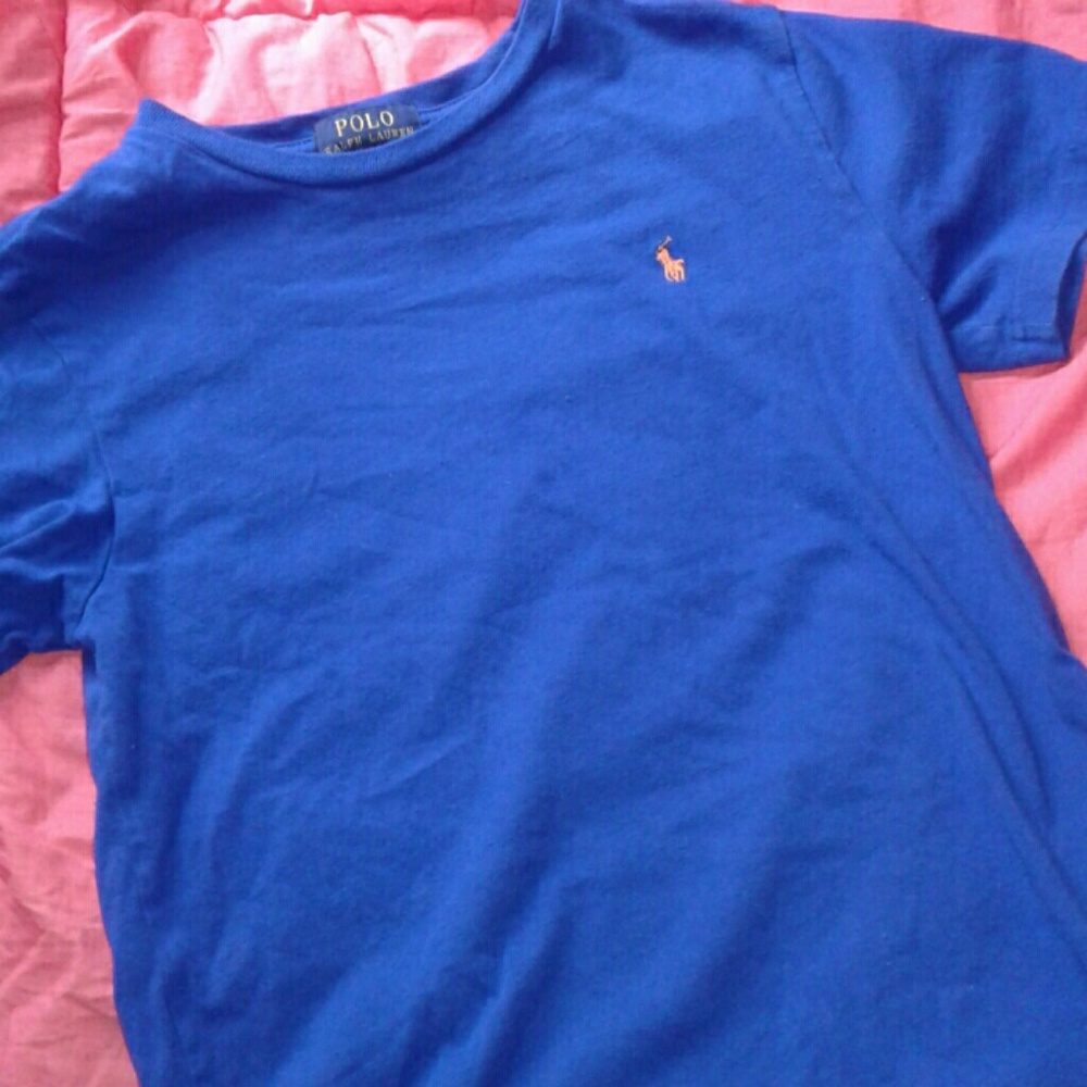 Blue Polo Tee