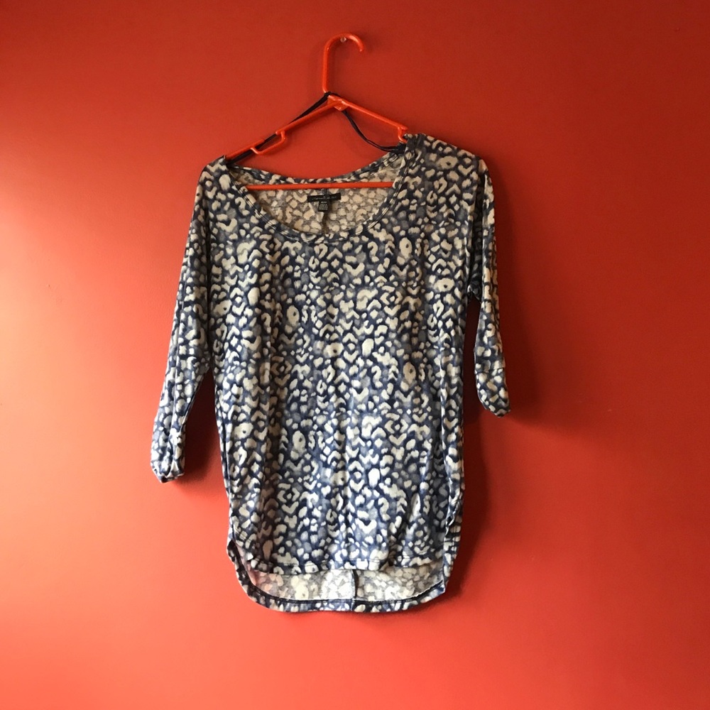 American eagle 3-quarter sleeve shirt