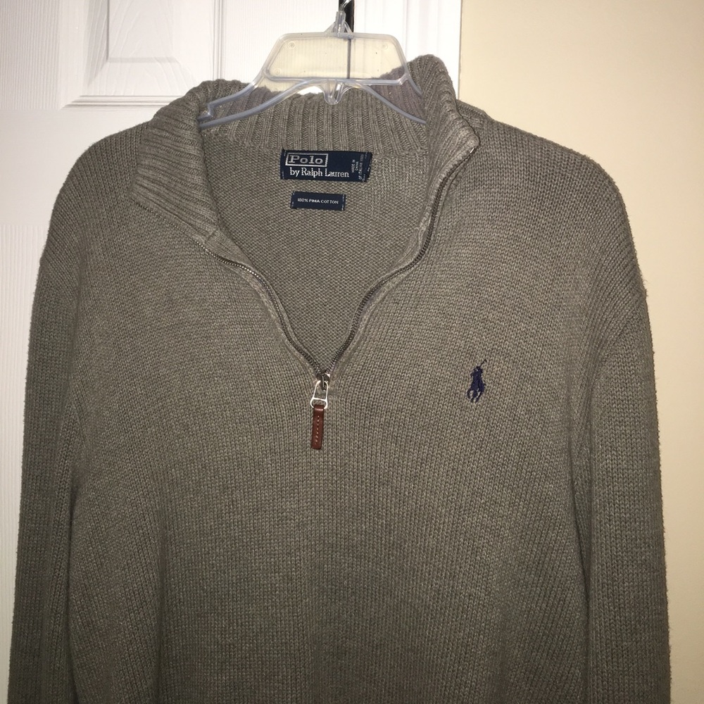 Ralph Lauren 1/4 zip pullover sweater