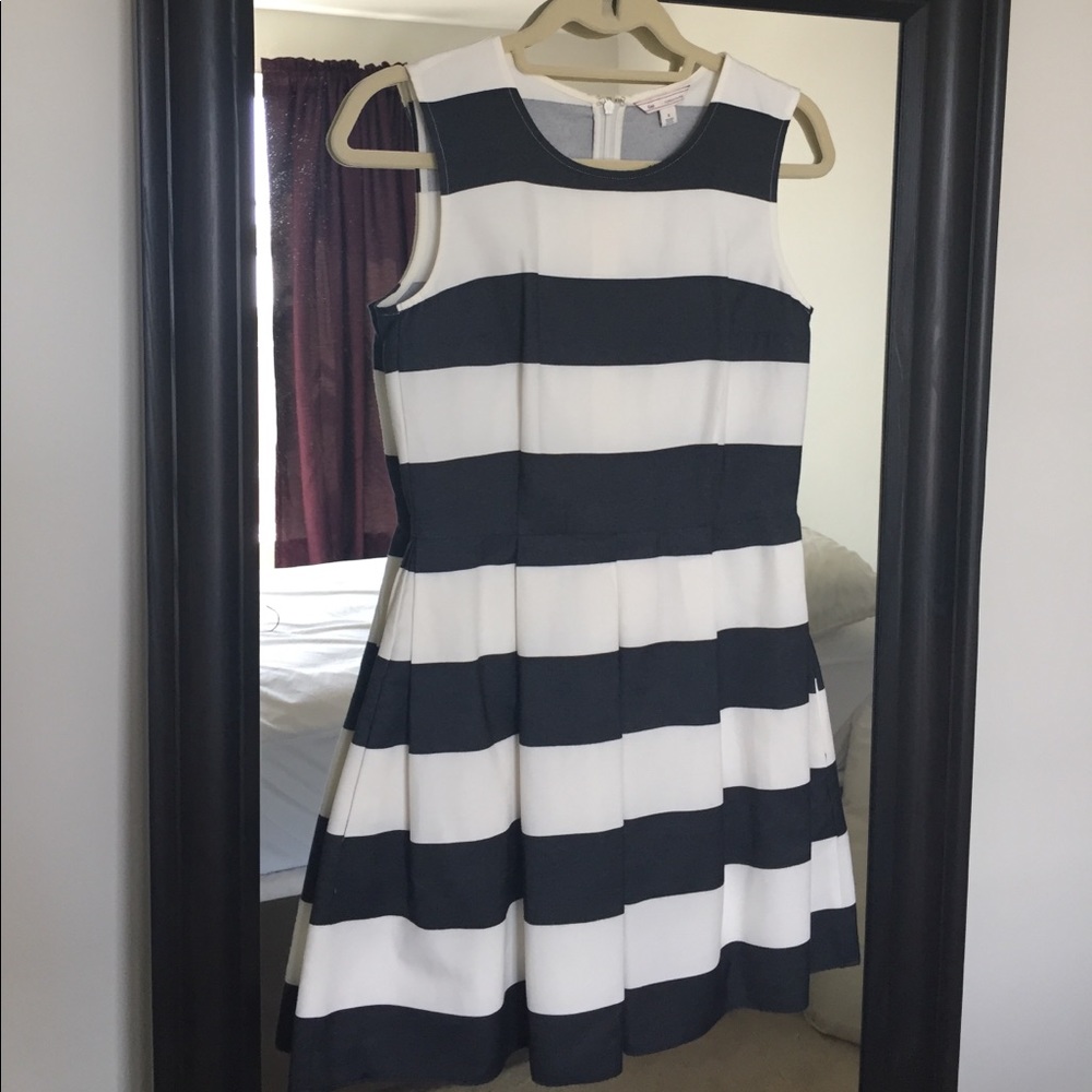 GAP striped flare dress