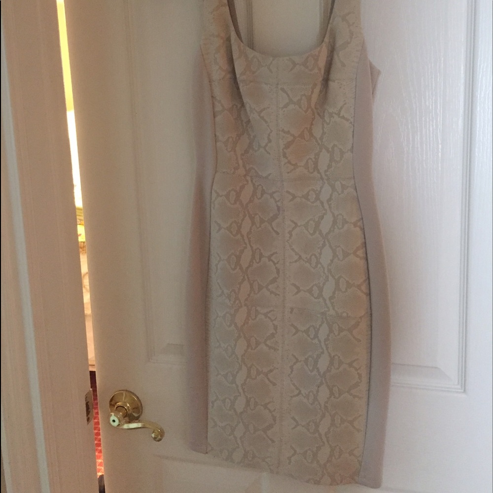 Brand new dress- 100% real leather and suede!