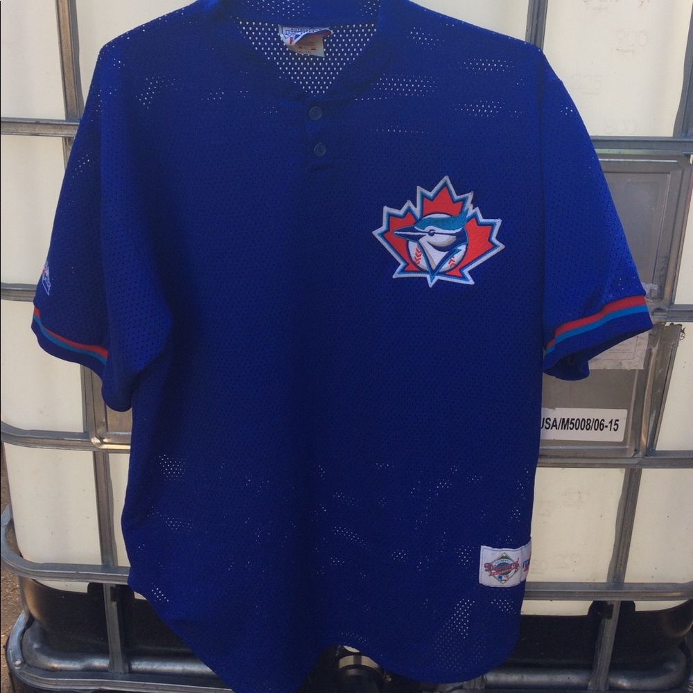 Blue Jay's Baseball jersey Authentic ThrowBack