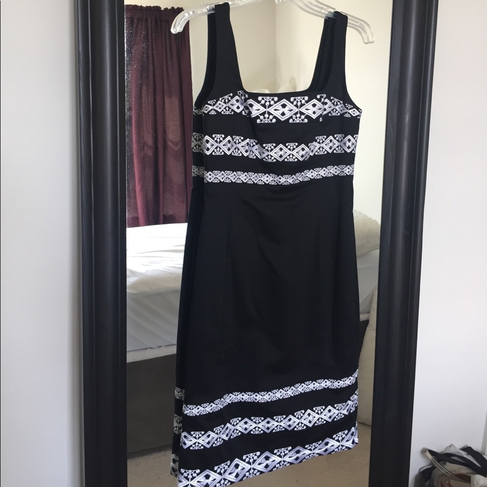WHBM Embroidered Dress