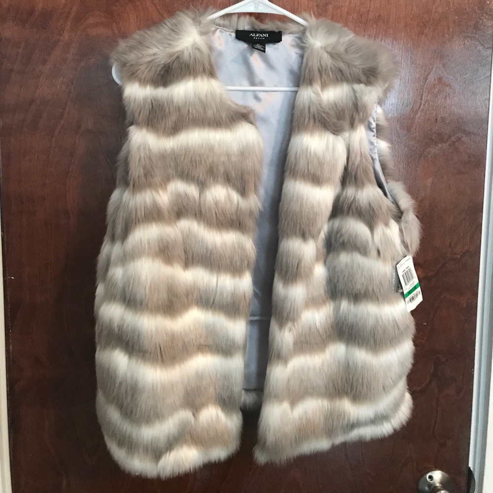 Alfani Fur Coat