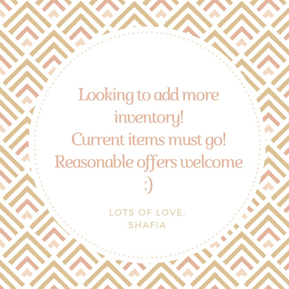 Looking to add more inventory!