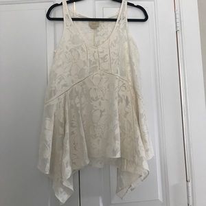Anthropologie lace top