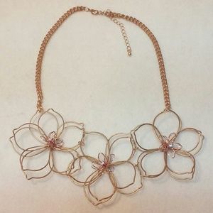 Flower Power Sculpted Necklace