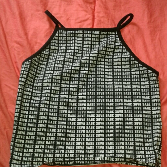 "Babe" Halter Top - Picture 1 of 2