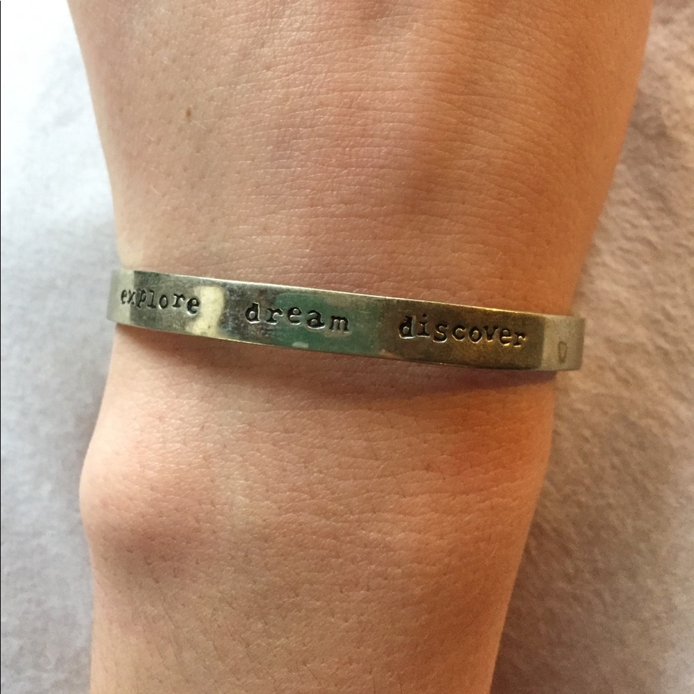 Explore Dream Discover Cuff
