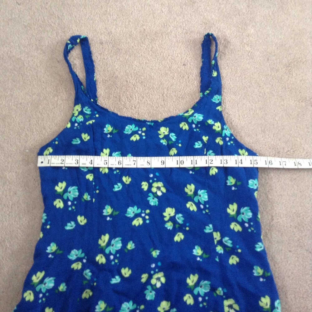 HOLLISTER M Blue Short Flowy Floral Dress - Picture 5 of 7
