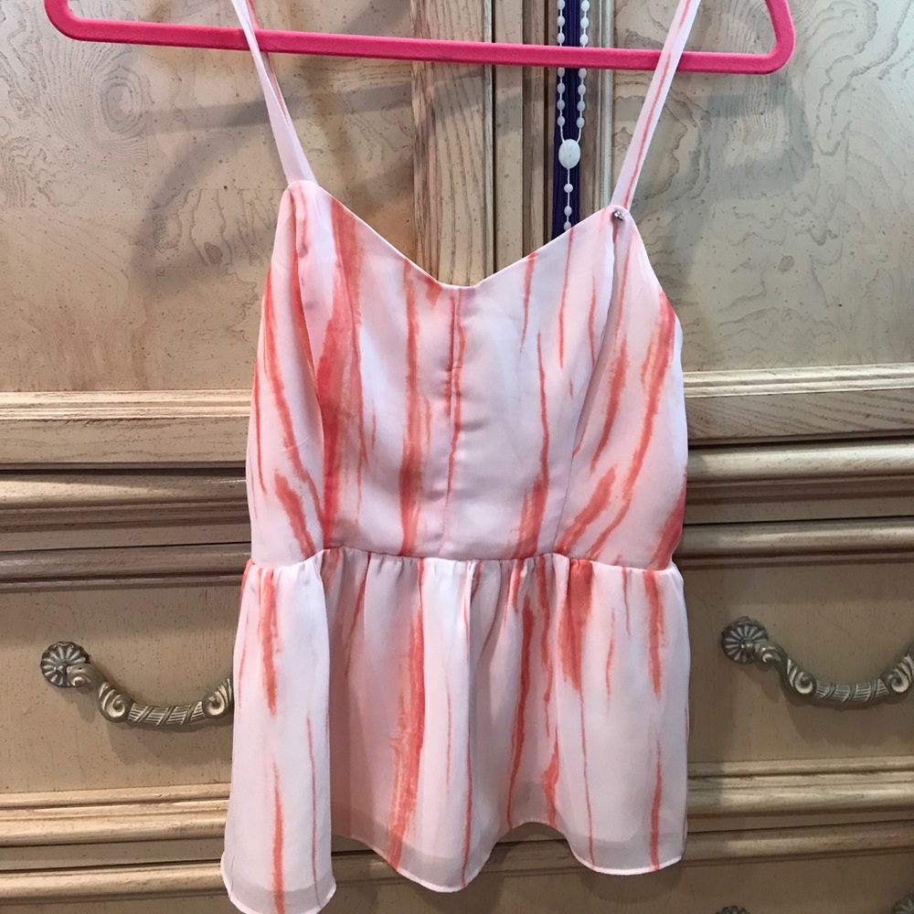 Gorgeous peplum top from Guess