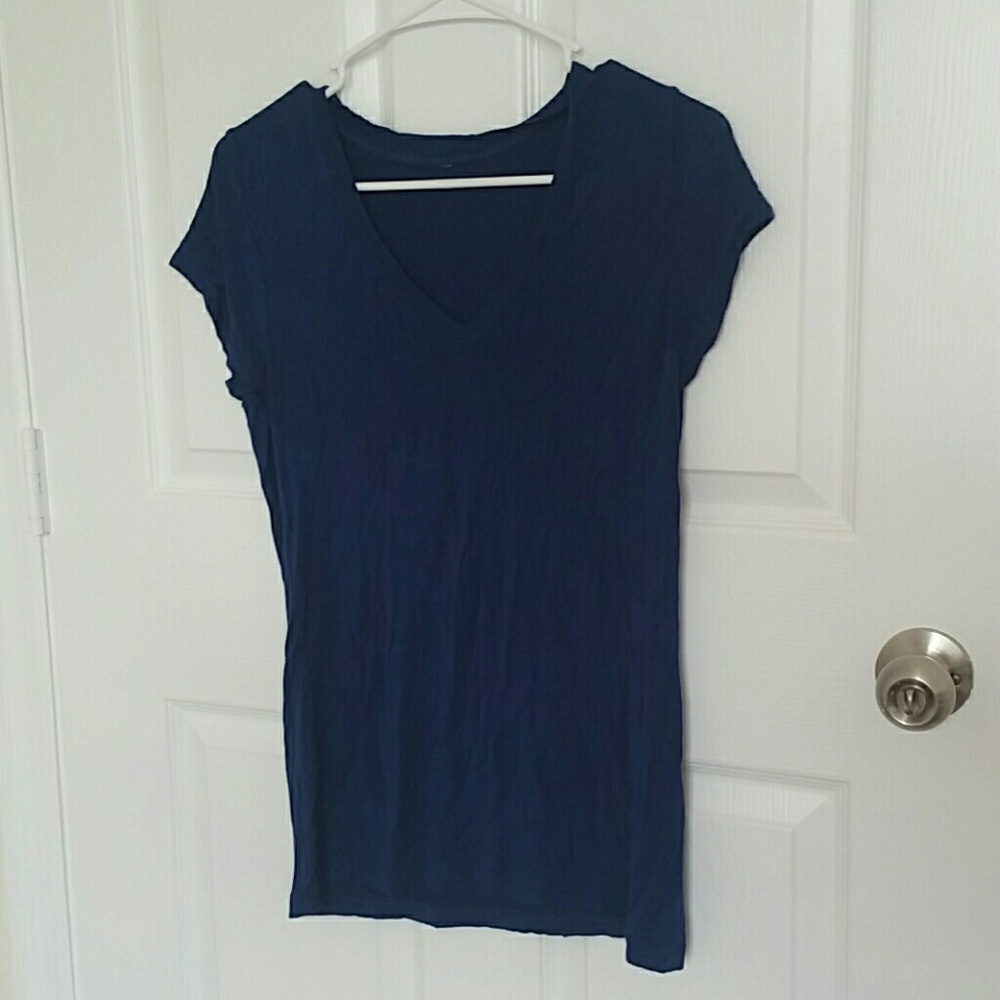 Navy blue top