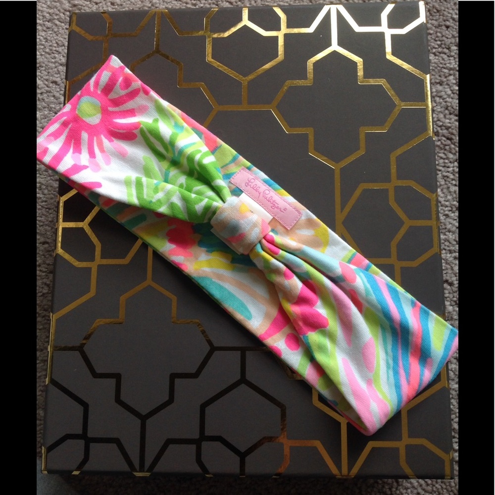 Lilly Pulitzer Lovers Coral Headband