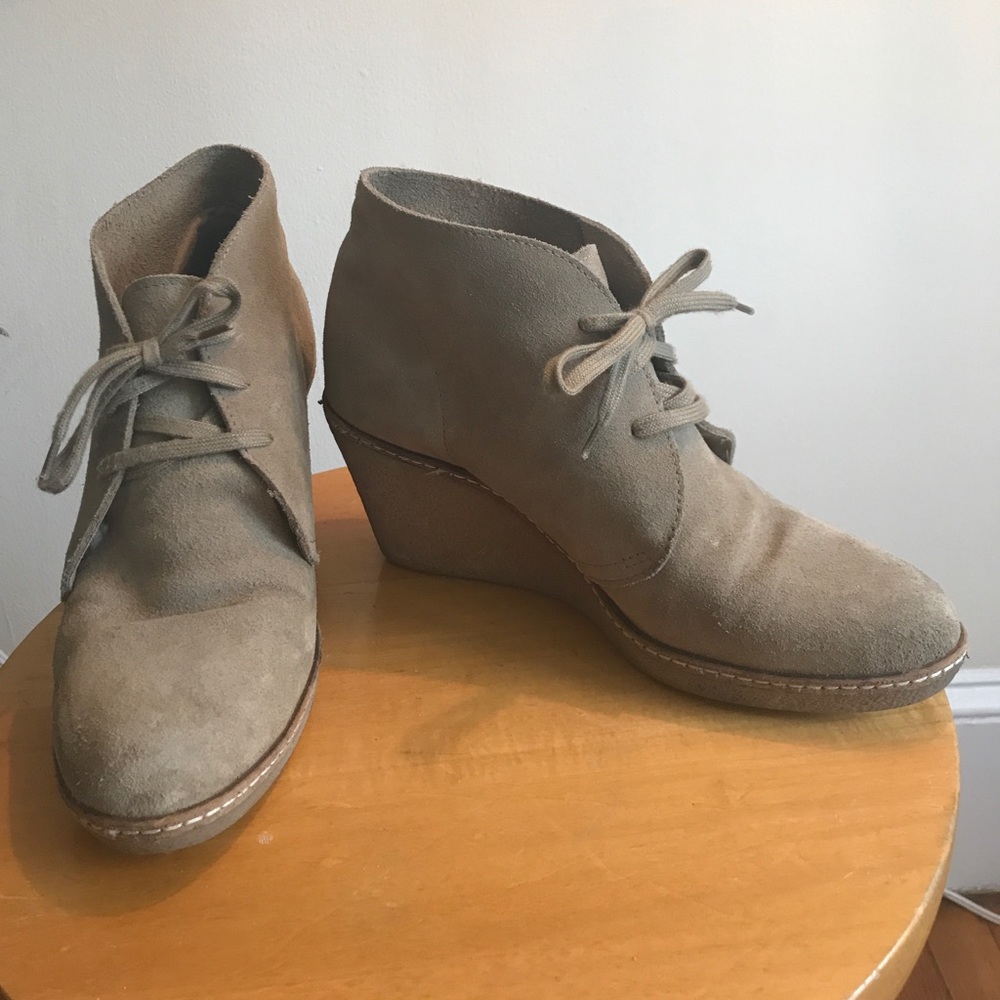 J. Crew MacAlister wedge boots