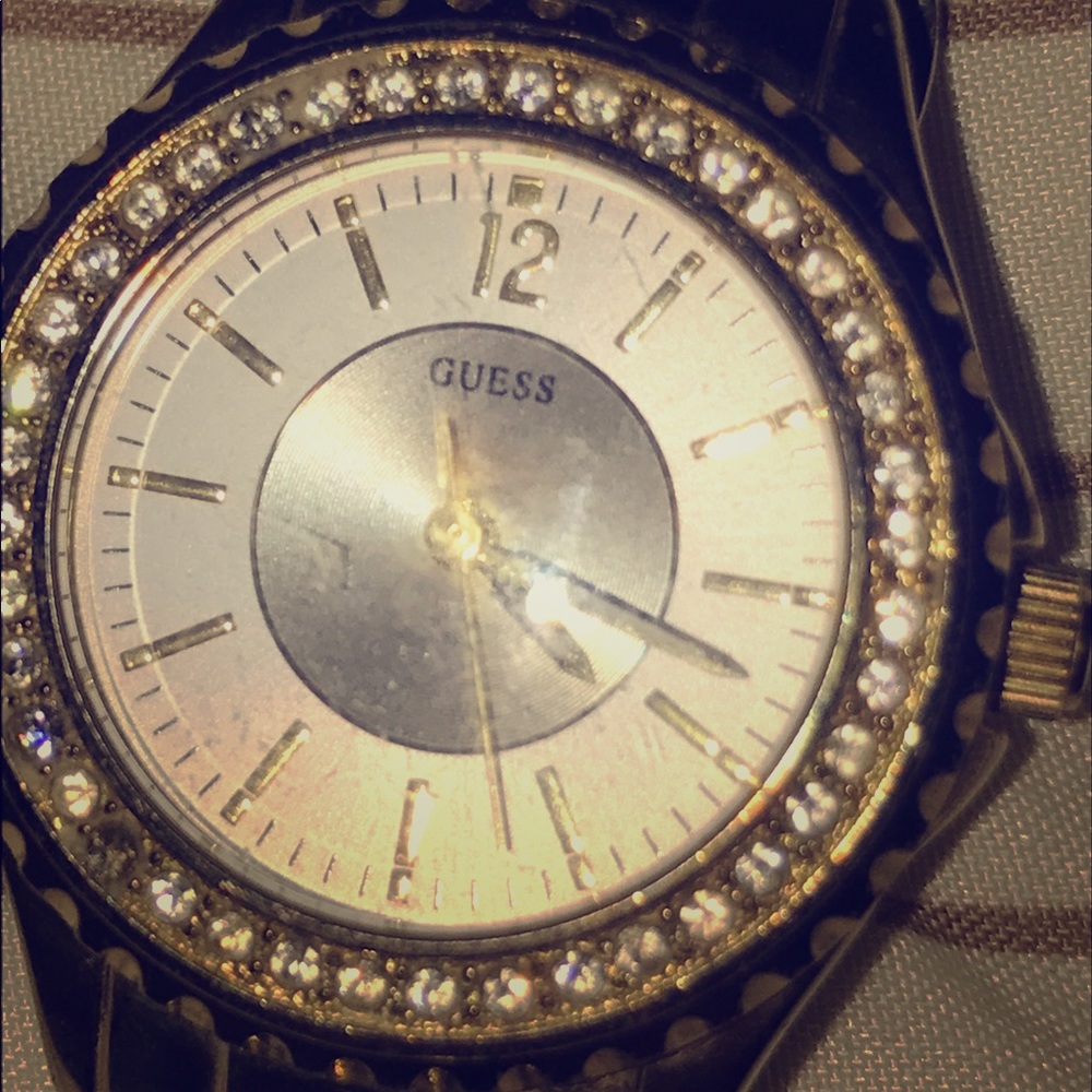Gold Guess Watch