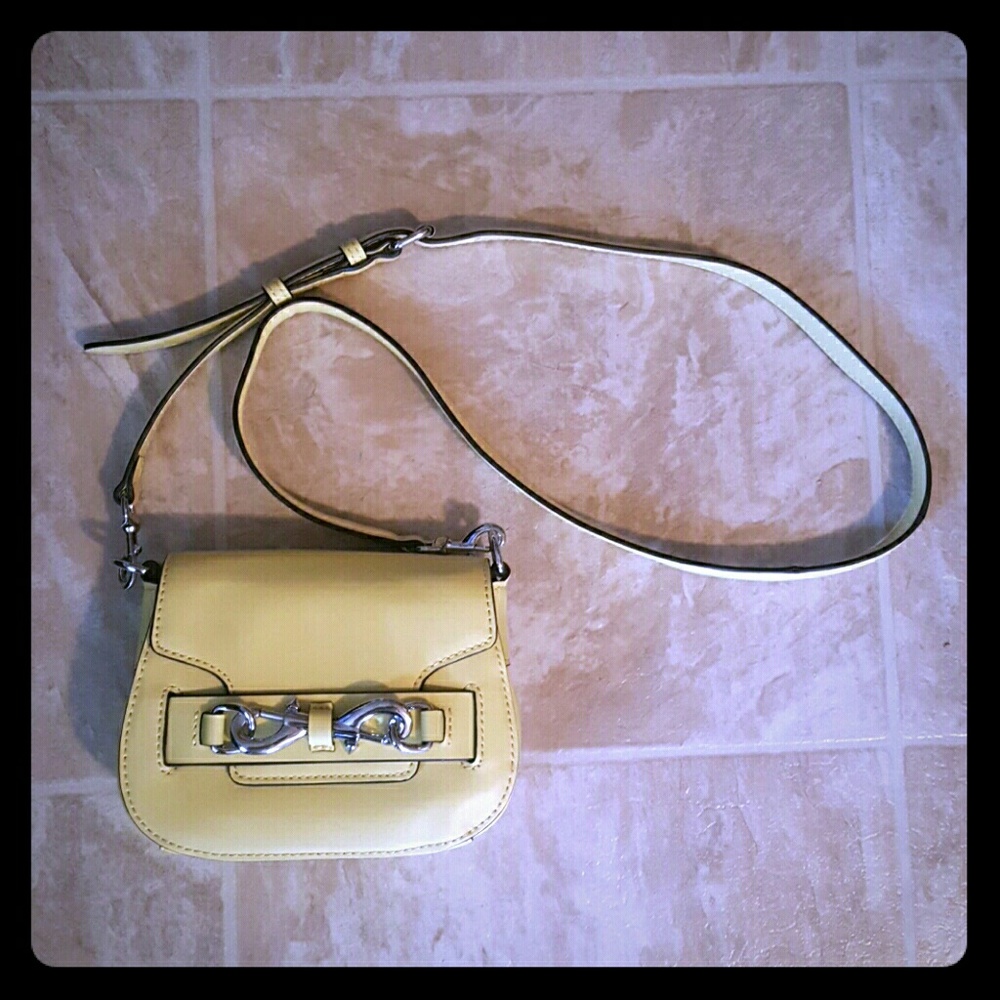 NWOT Rebecca Minkoff Yellow Mini Tote Crossbag