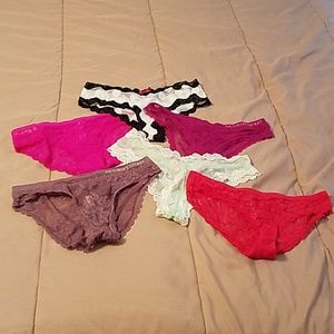 6pc Victoria's Secret Lace Panties