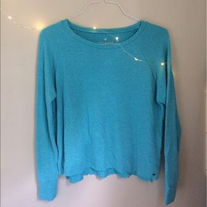 Vibrant Blue AEO Soft & Sexy Sweater