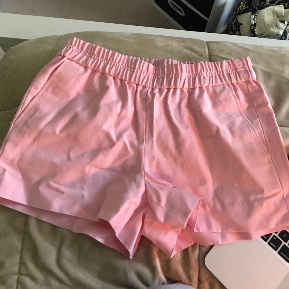 J crew cotton shorts