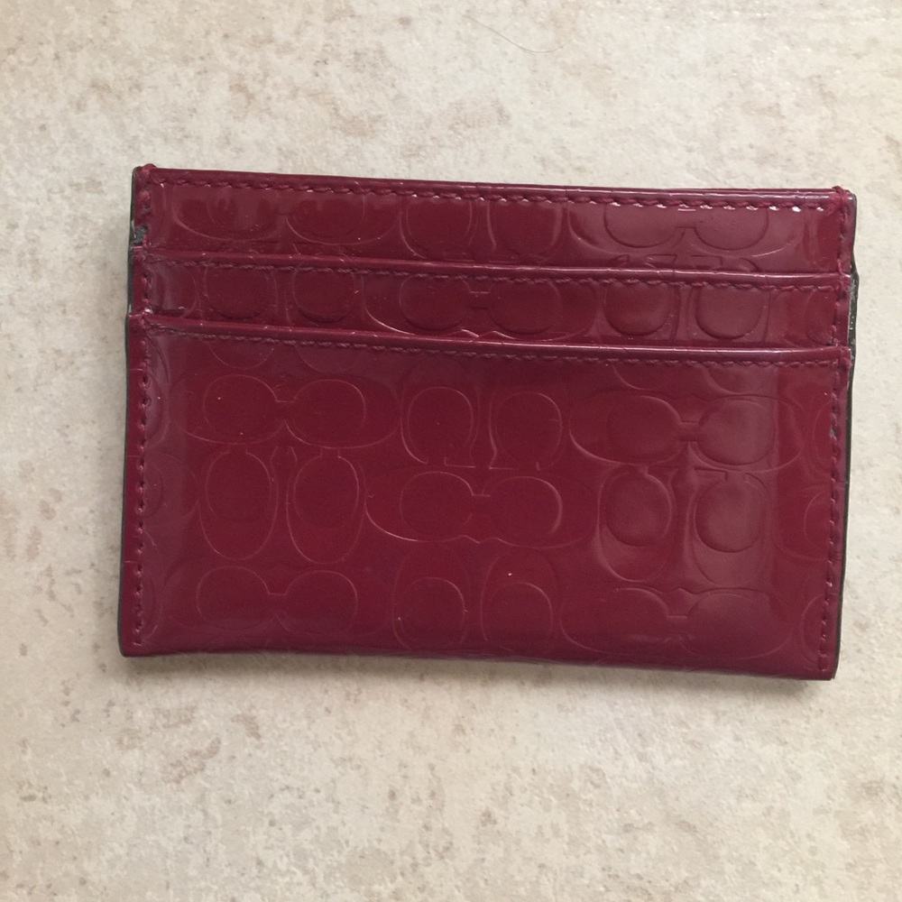 Coach Credit Card Holder