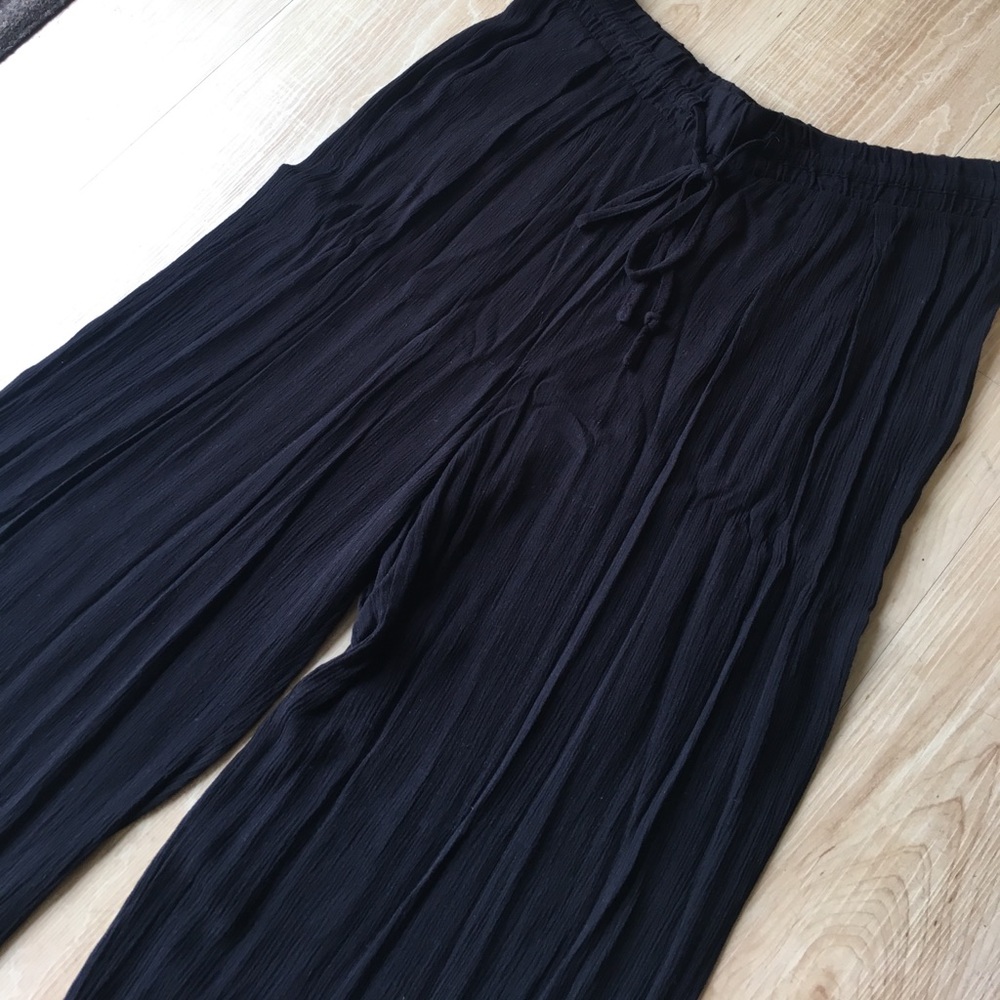 Drawstring Palazzo Pant