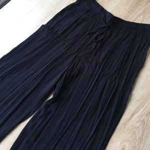 Drawstring Palazzo Pant