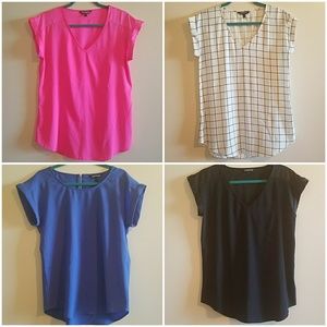 Lot of 4 EUC Express tops size M