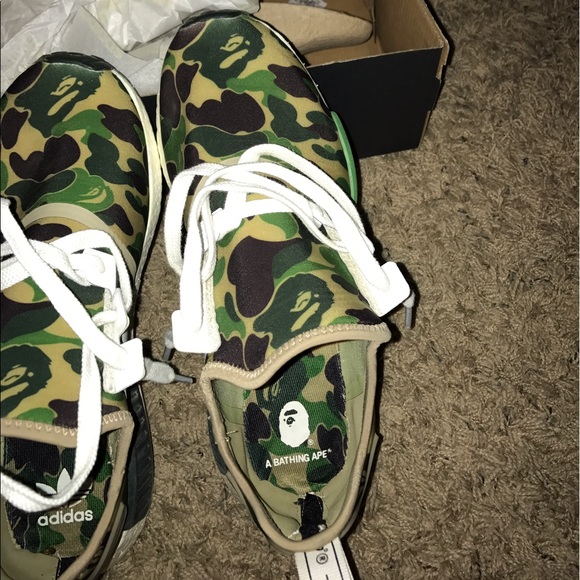 Adidas nmd bape