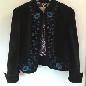 Lucky Brand Velvet Jacket - welcome autumn sale