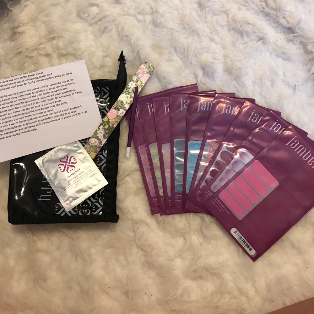 Jamberry nail stickers