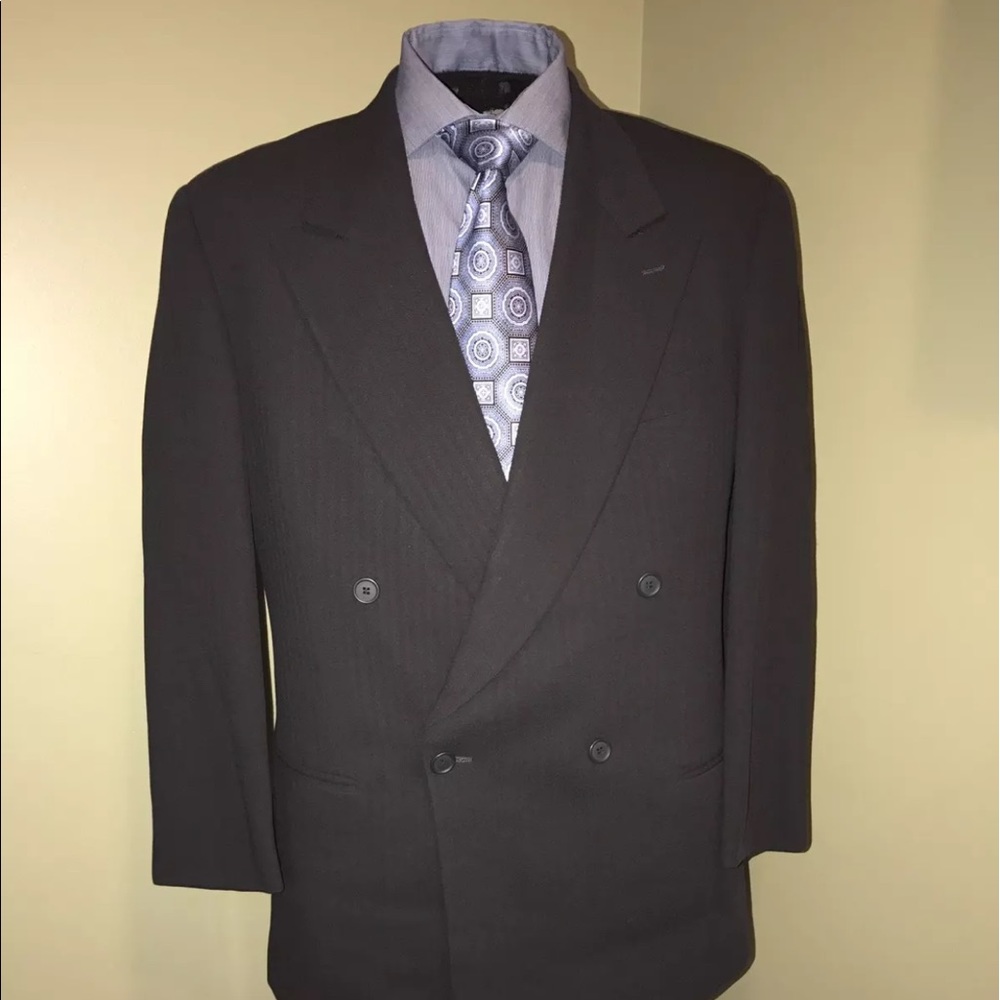EUC Giorgio Armani DB. Sports jacket black Sz 42R
