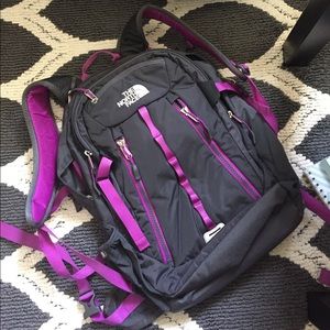 NORTH FACE backpack with lots of pockets!