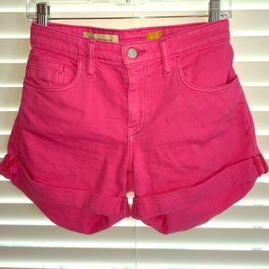Pilcro Script High-Rise Shorts