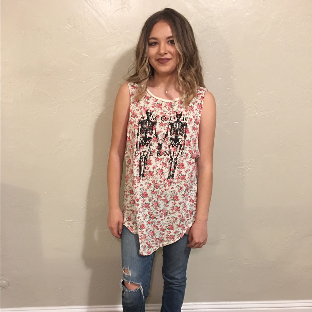 Urban Outfitters floral tank