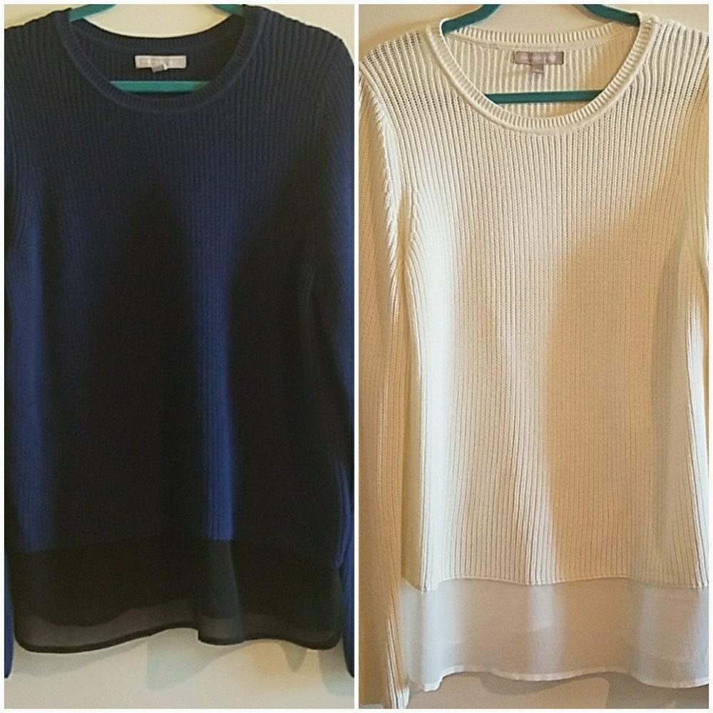 Lot of 2 Banana Republic sweaters