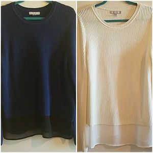 Lot of 2 Banana Republic sweaters