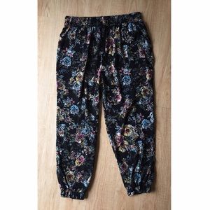 Drawstring Printed Jogger