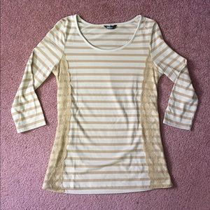 Wallflower 3/4 sleeve shirt