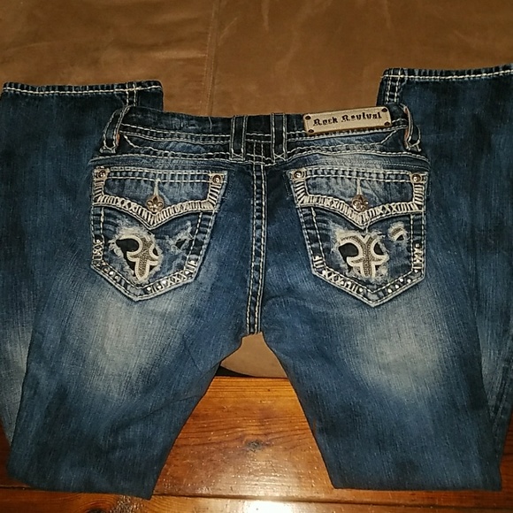 ROCK REVIVAL JEANS - Picture 1 of 4