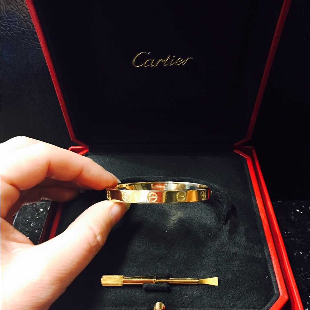 Cartier Love Bracelet (size 16)