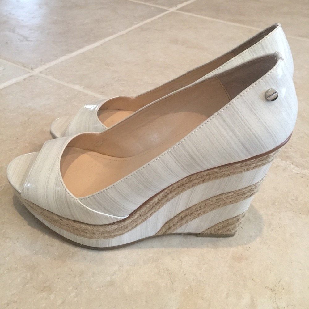 Calvin Klein Wedges size 9