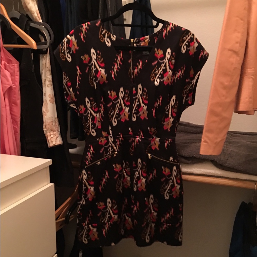 French Connection silk floral dress 2