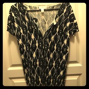 🍁4 For $20🍁 Black and Tan short sleeve cardigan