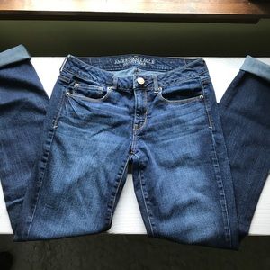 American Eagle 8 long Skinny Jean