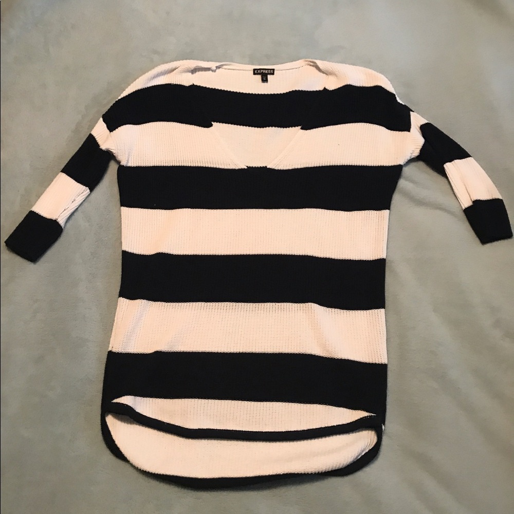 Navy/White Express Londoner Sweater