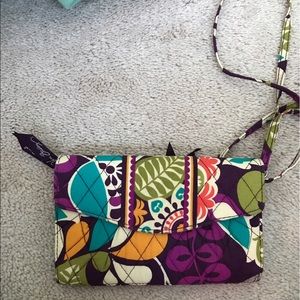 Vera Bradley all in one wristlet/crossbody